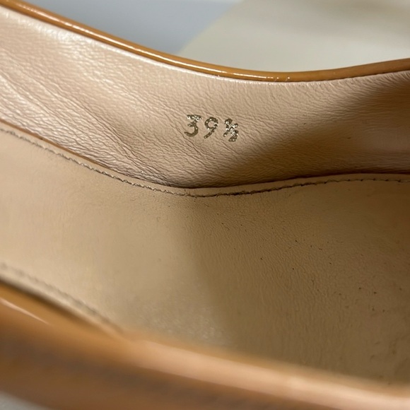 Prada Open Toe Patent Leather Heels - Picture 13 of 15